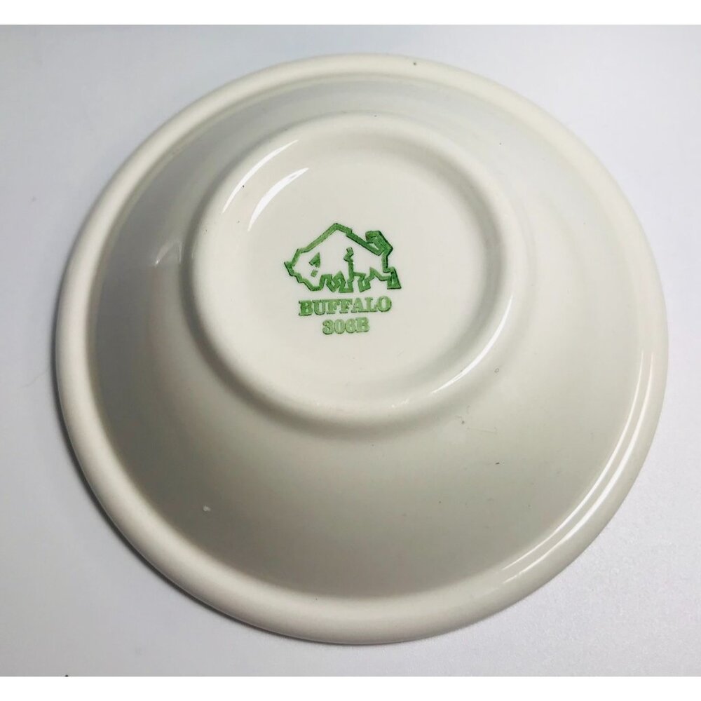 Buffalo China Fruit Dish Berry Bowl Small Restaurant Ware Diner Vintage USA - Picture 3 of 5